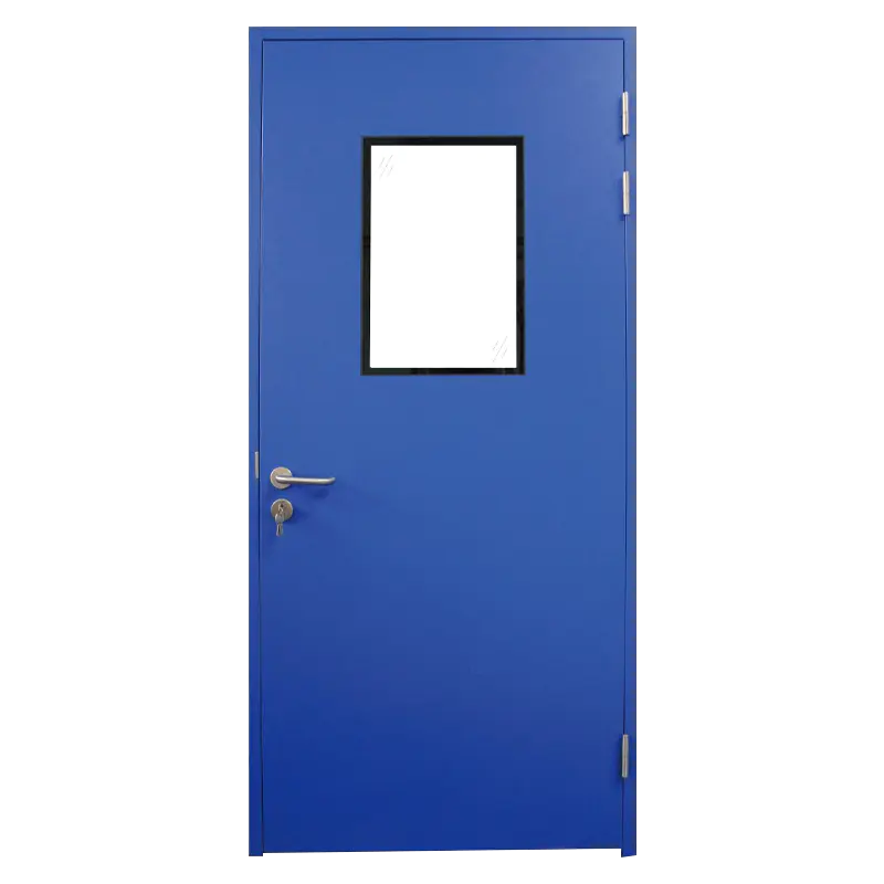 Porta per camera bianca in acciaio