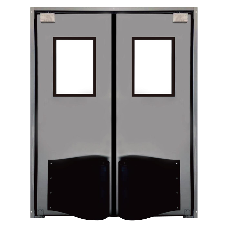 Porta battente a impatto